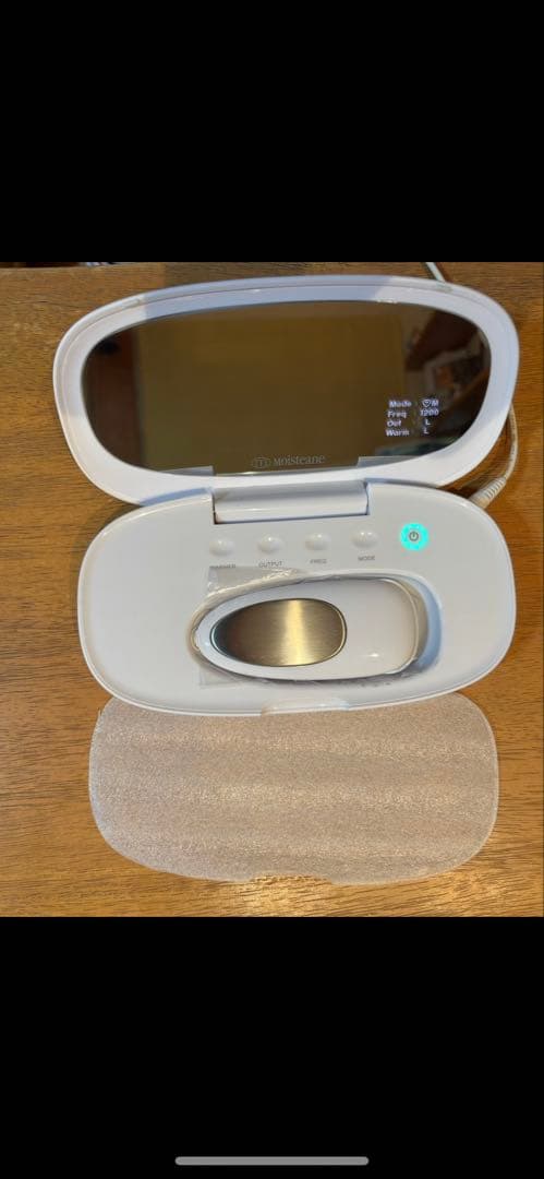 ホワイト美顔器 ミラー付き LEDインジケーター ひーさん専用