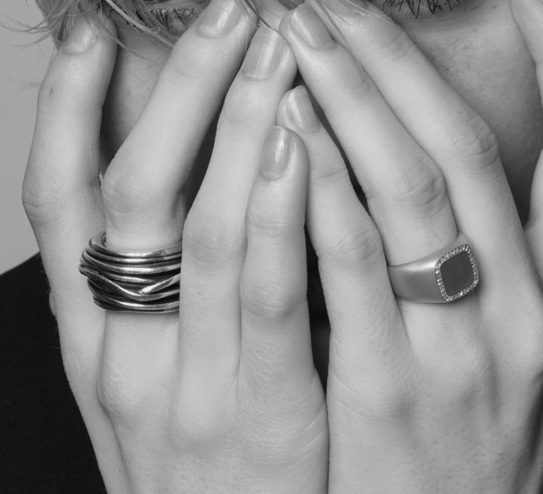 アクセサリー blanciris Spiral Silver Ring