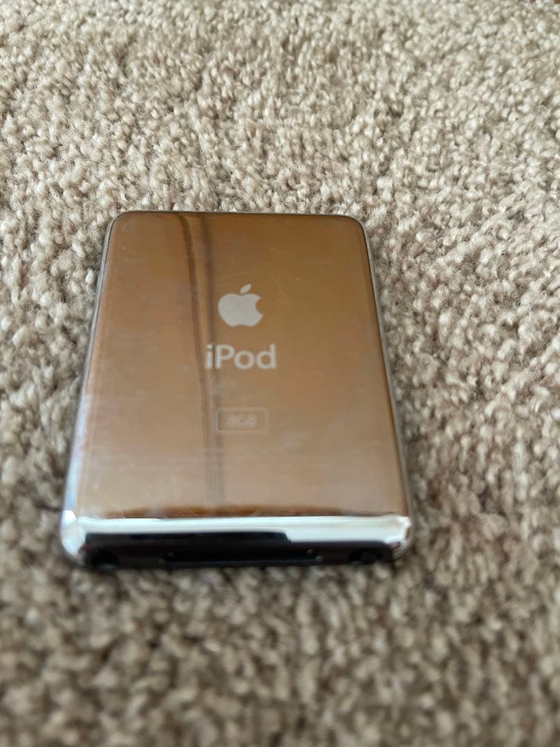 iPod nano 第3世代 8GBブラック動作確認済 ケーブル付き Apple