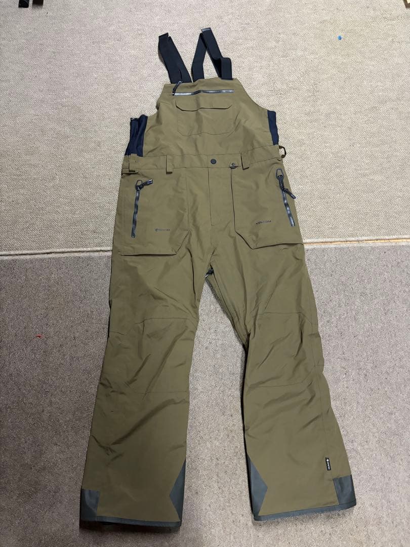 な*パ様 美品VOLCOM スノーボード ビブパンツ ゴアテックス