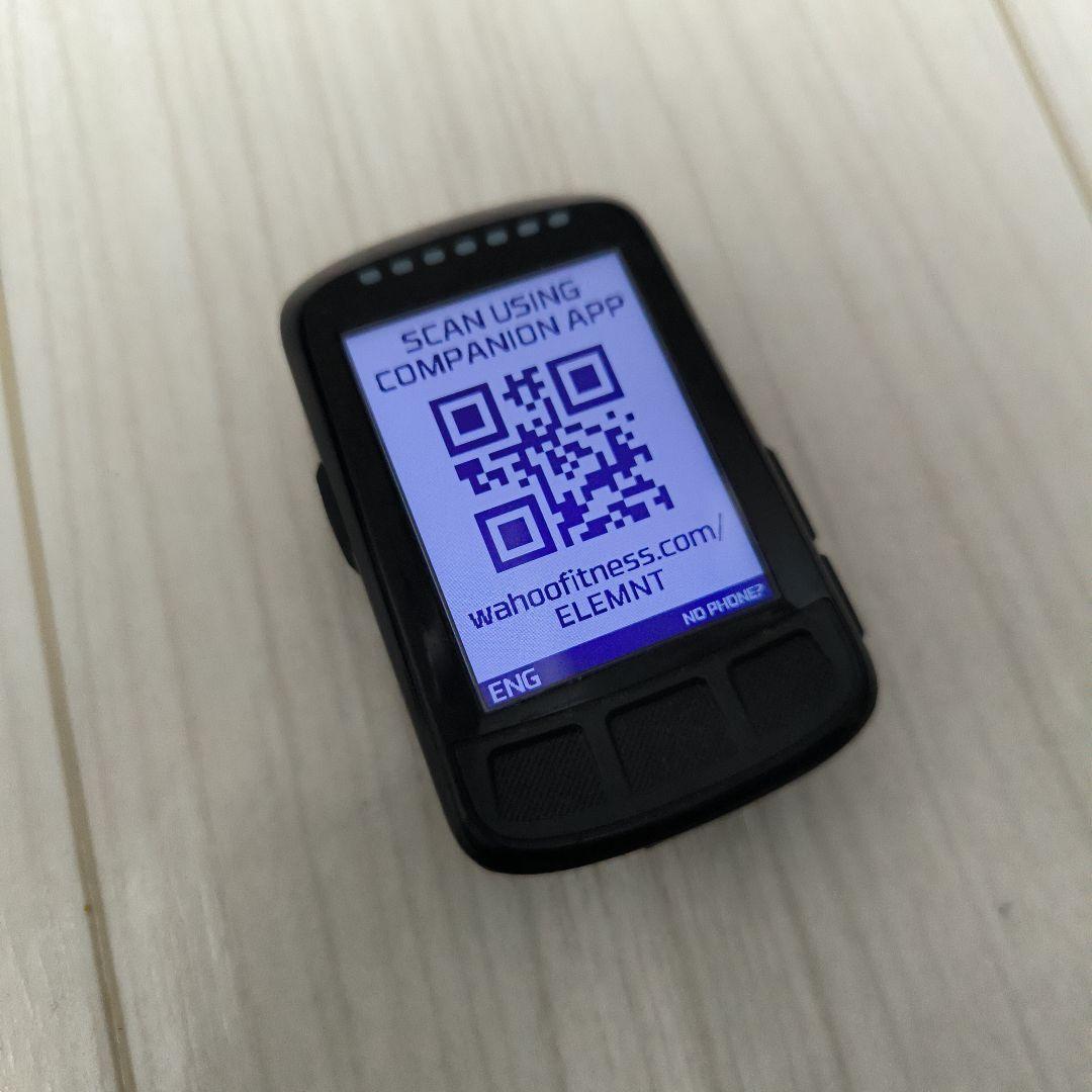 Wahoo ELEMNT BOLT サイクルコンピューター本体 カバー付き