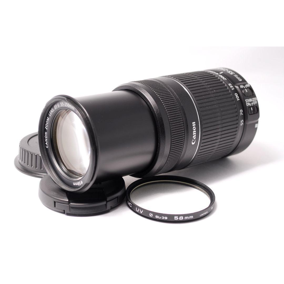 ❤即購入1000円OFF❤Canon EF 55-250mm IS Ⅱ望遠レンズ