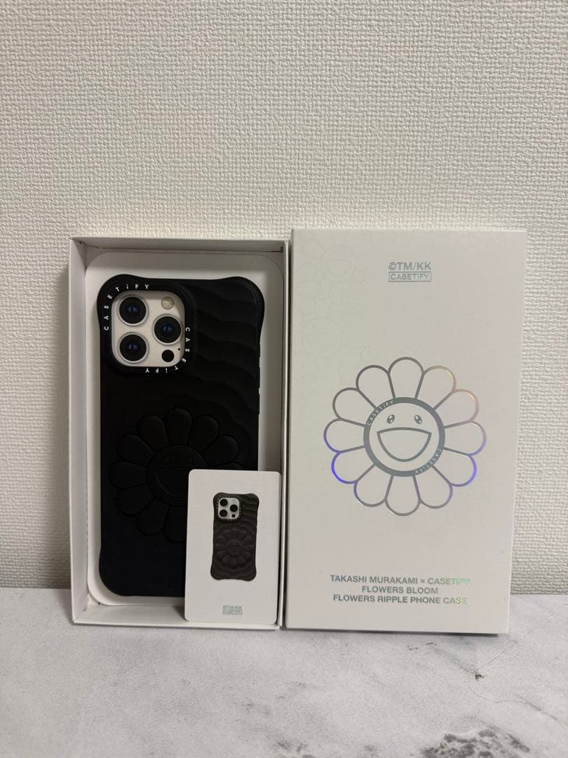 新品【村上隆X CASETiFY】 FLOWERSBLOOM 黒