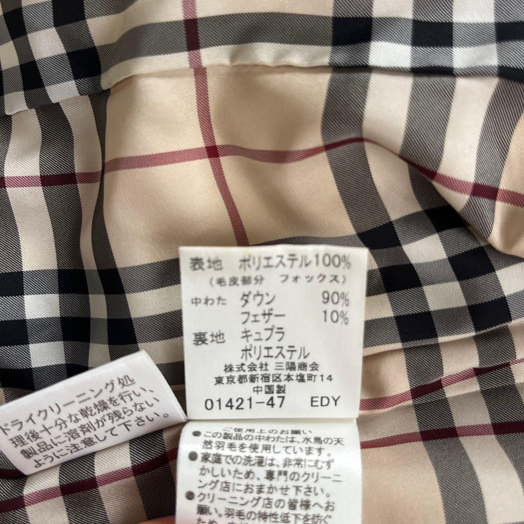 ●バーバリーロンドン　3way ダウンベスト　フーディ　ノバチェック　フォックス