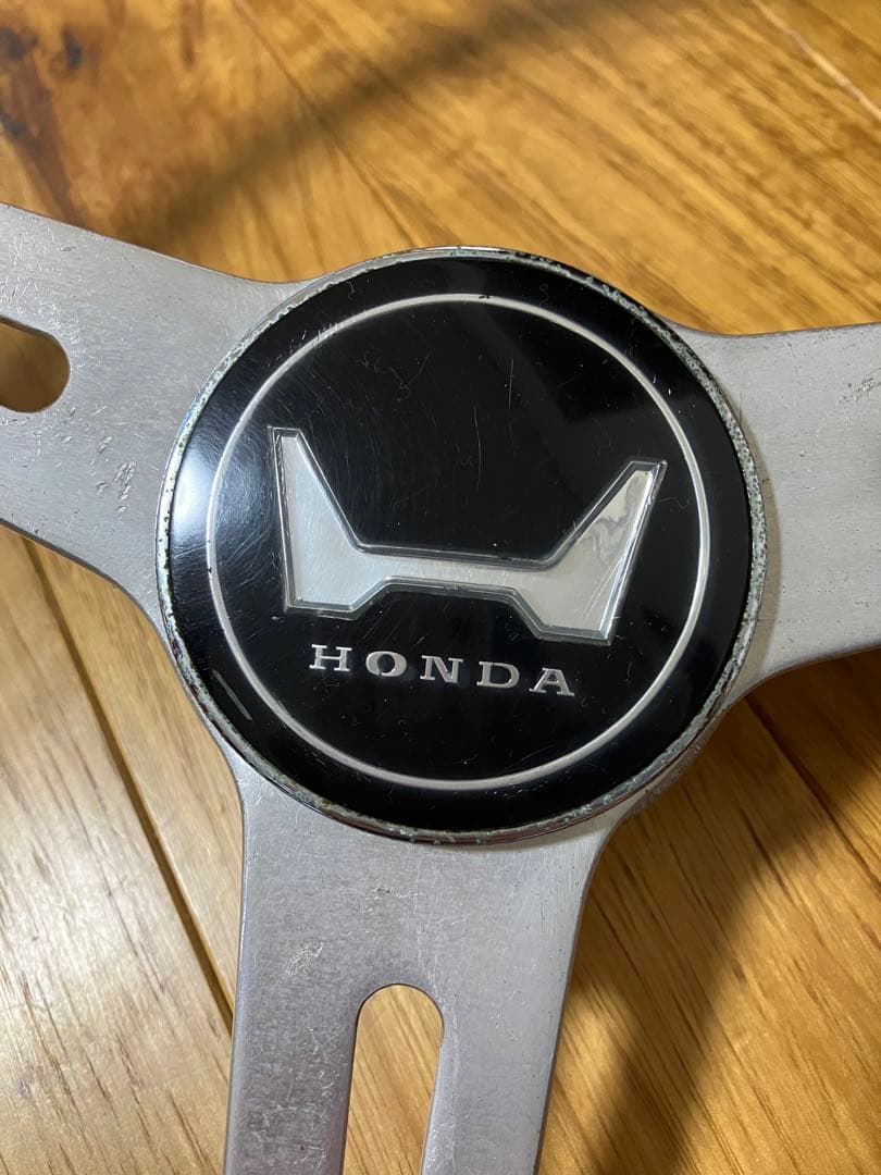 ホンダ 純正 ステアリング フタバヤラケット 木製