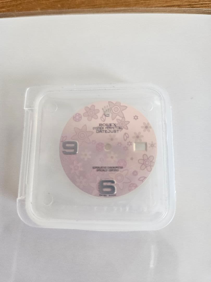 ROLEX 激レア　文字盤 ピンクフラワー　廃盤　フェイス　デイトジャスト　正規