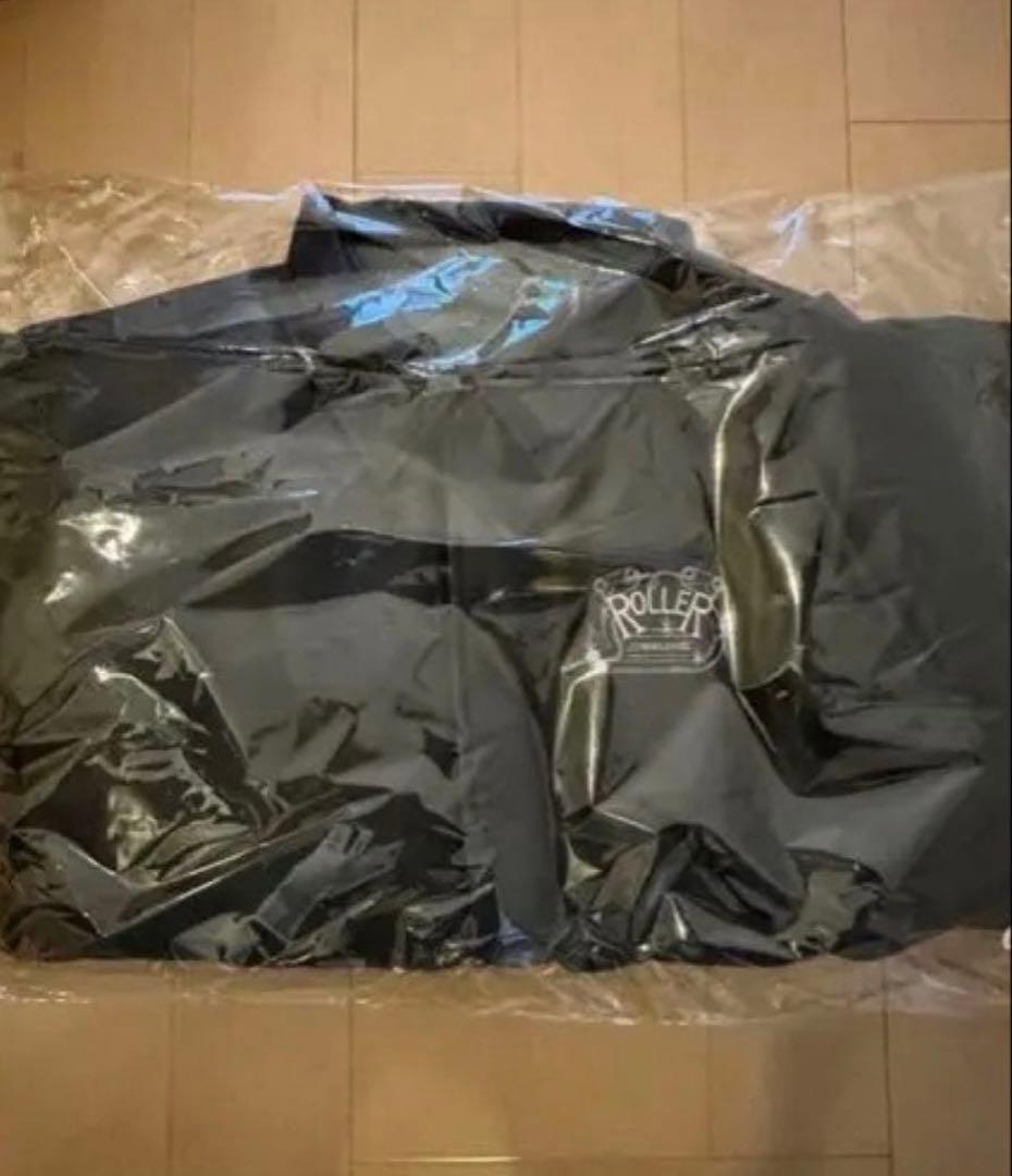 キムタク着 ROLLER FAKE LEATHER COACH JACKET