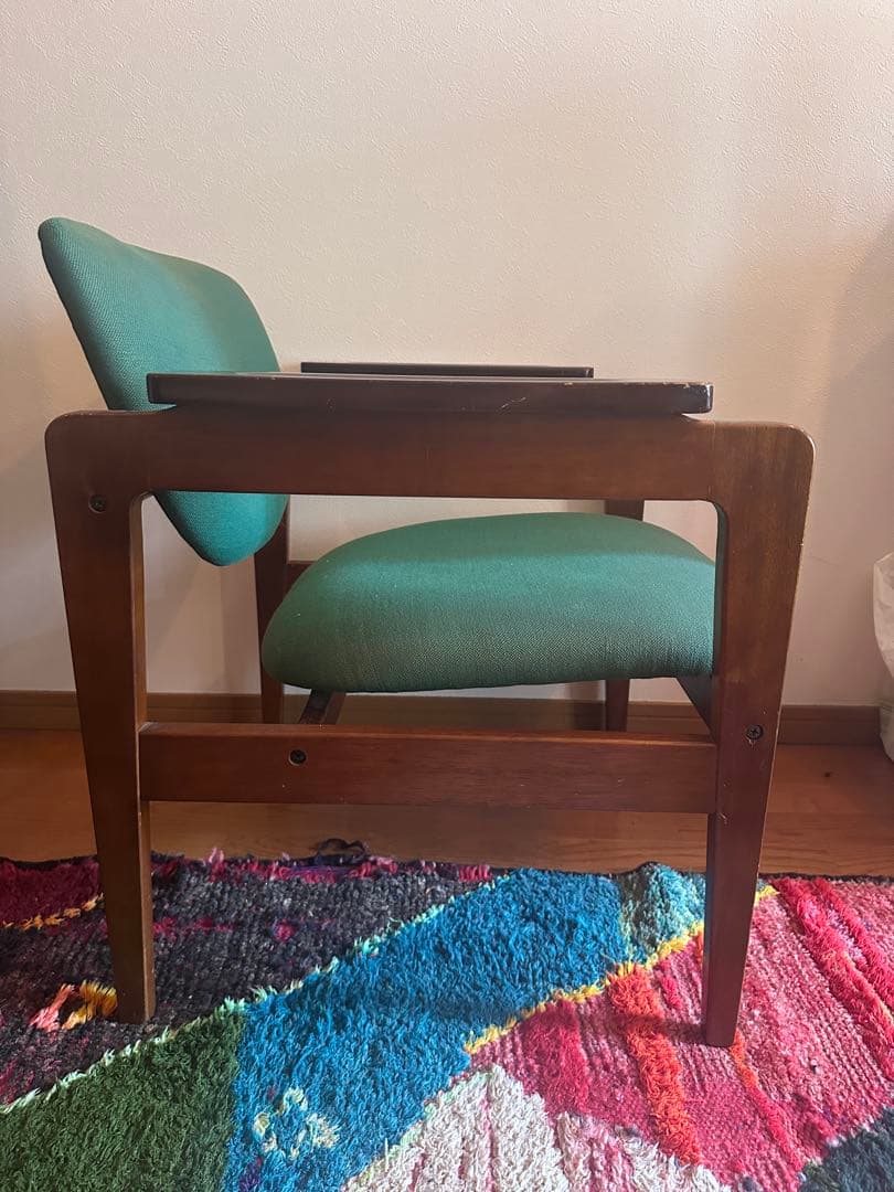 オールドカリモク　チェア　1人掛け アンティーク　ミッドセンチュリー