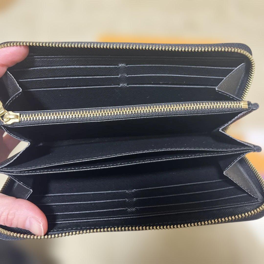Louis Vuitton 長財布 ジッピーウォレット　エピ　ブラック