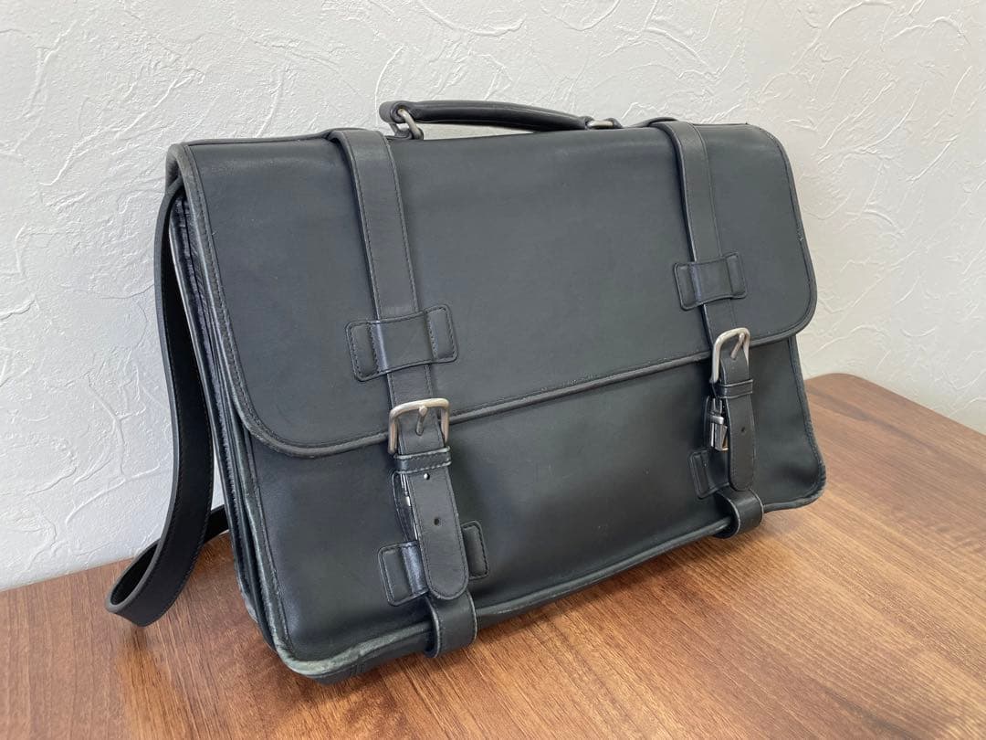 COACH／コーチ オールレザー ビジネスバッグ