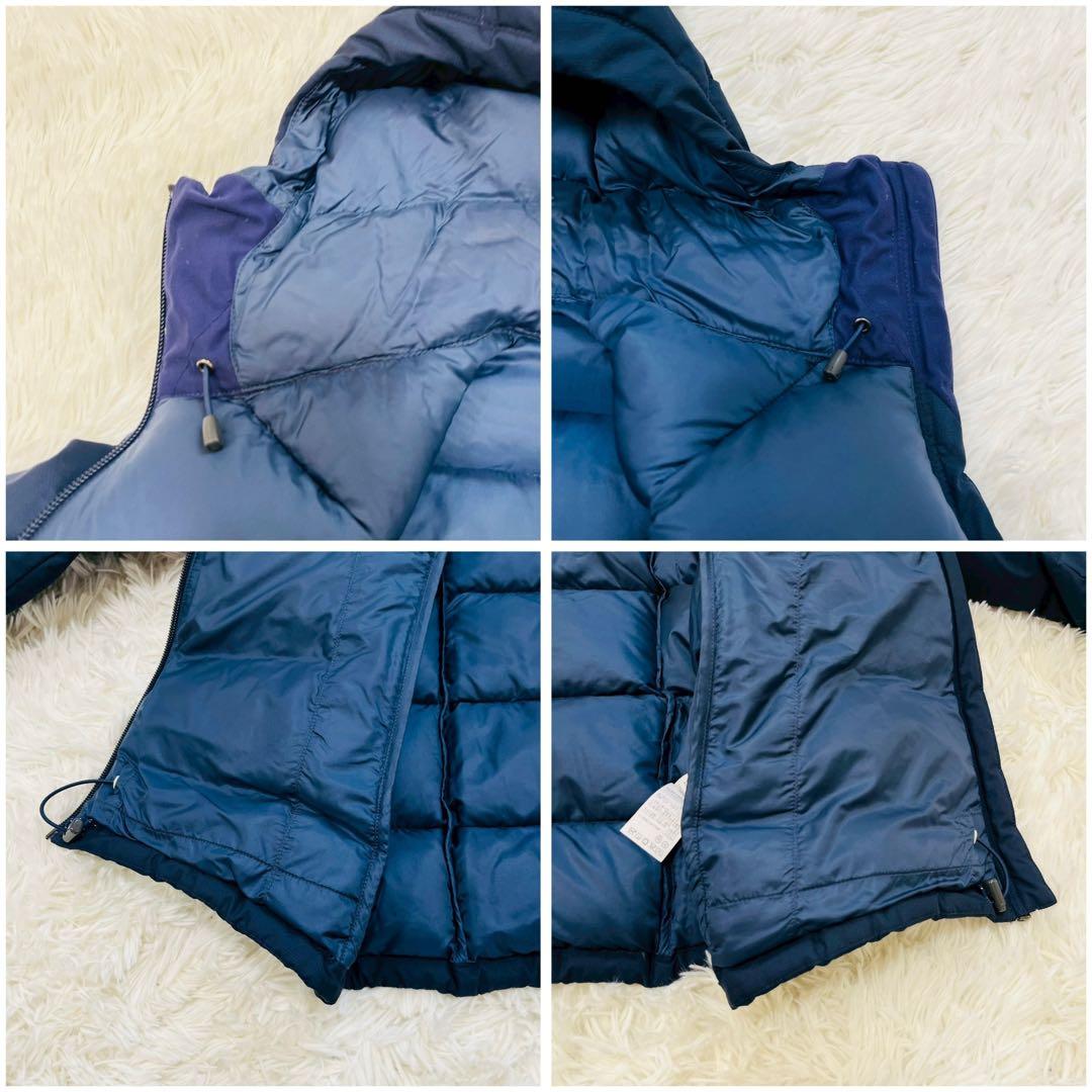 モンベル　パーマフロスト ライトダウンパーカ M ネイビー　スタッフバックなし