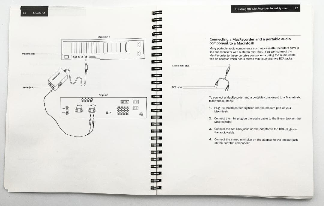 Farallon MacRecorder サウンド入力デバイス ビンテージ