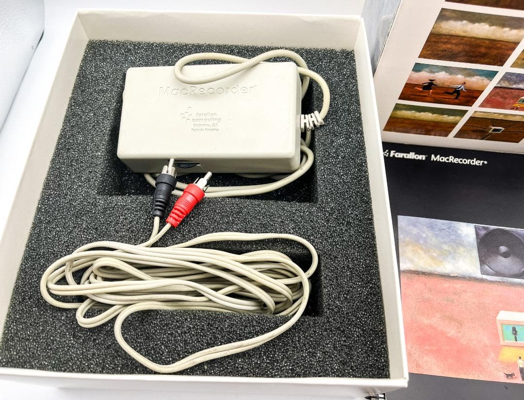 Farallon MacRecorder サウンド入力デバイス ビンテージ