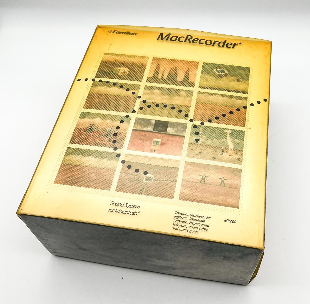 Farallon MacRecorder サウンド入力デバイス ビンテージ