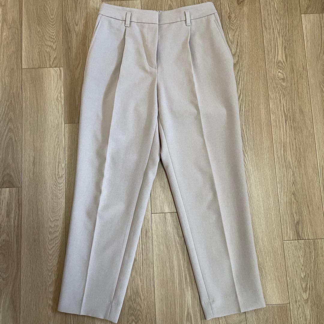 PLST プラステ　パンツスーツ　セットアップ　ベージュ