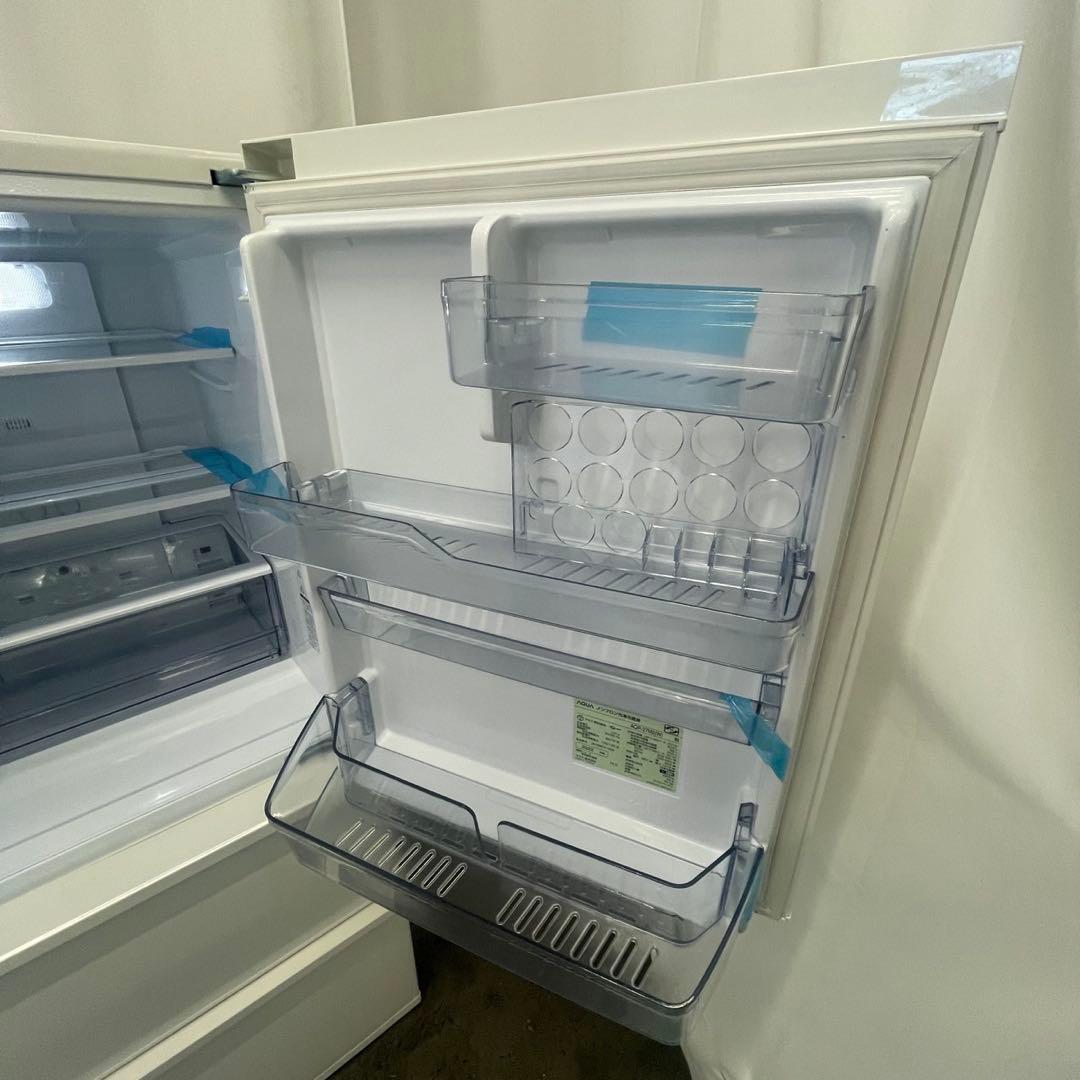 ゆずたろう　176✨極美品　レトロ　冷蔵庫　お洒落　可愛い　設置無料　白