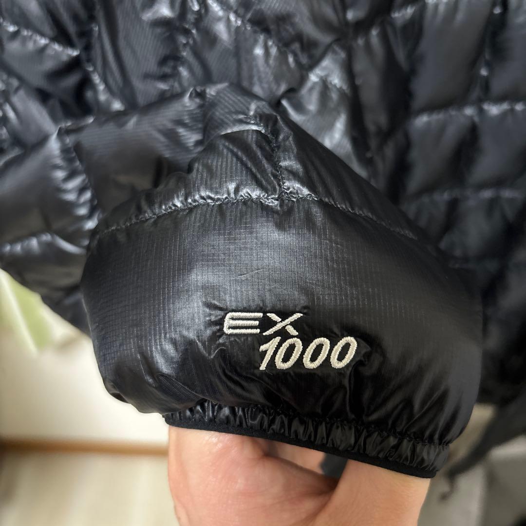 モンベル プラズマ1000ダウンジャケット Lサイズ ブラック