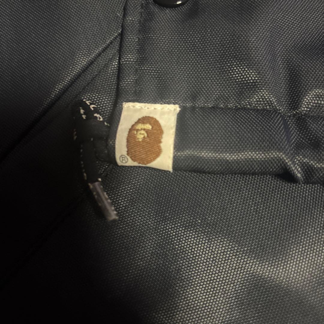 BAPE ナイロンジャケット ネイビー