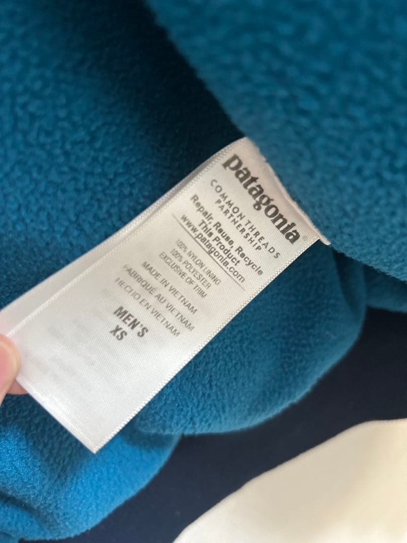 廃盤モデル パタゴニア シェルドシンチラジャケット XS NYVB ネイビー