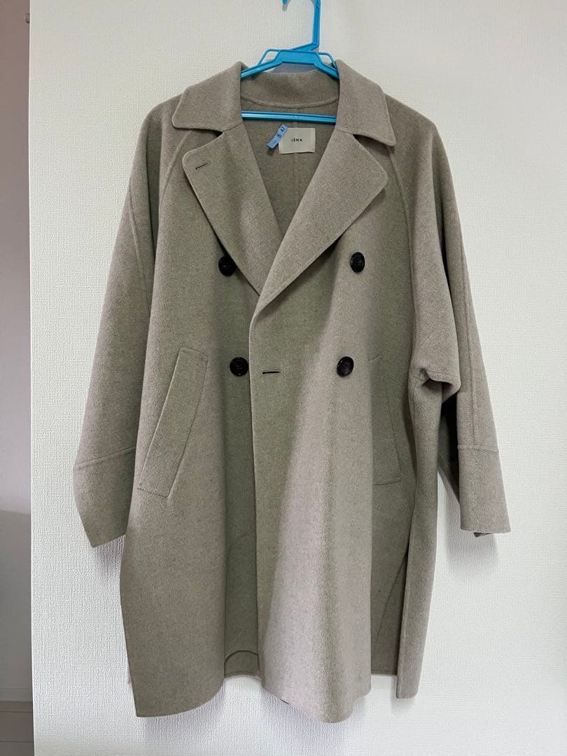 IENA スーパー160ダブルフェイス オーバーコート　36