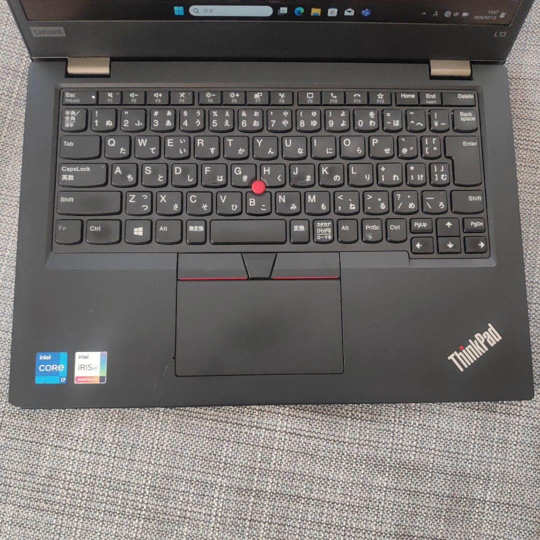 ⭐️バッテリー良好⭐️ThinkPadL13Gen2 i7 16GB/512GB