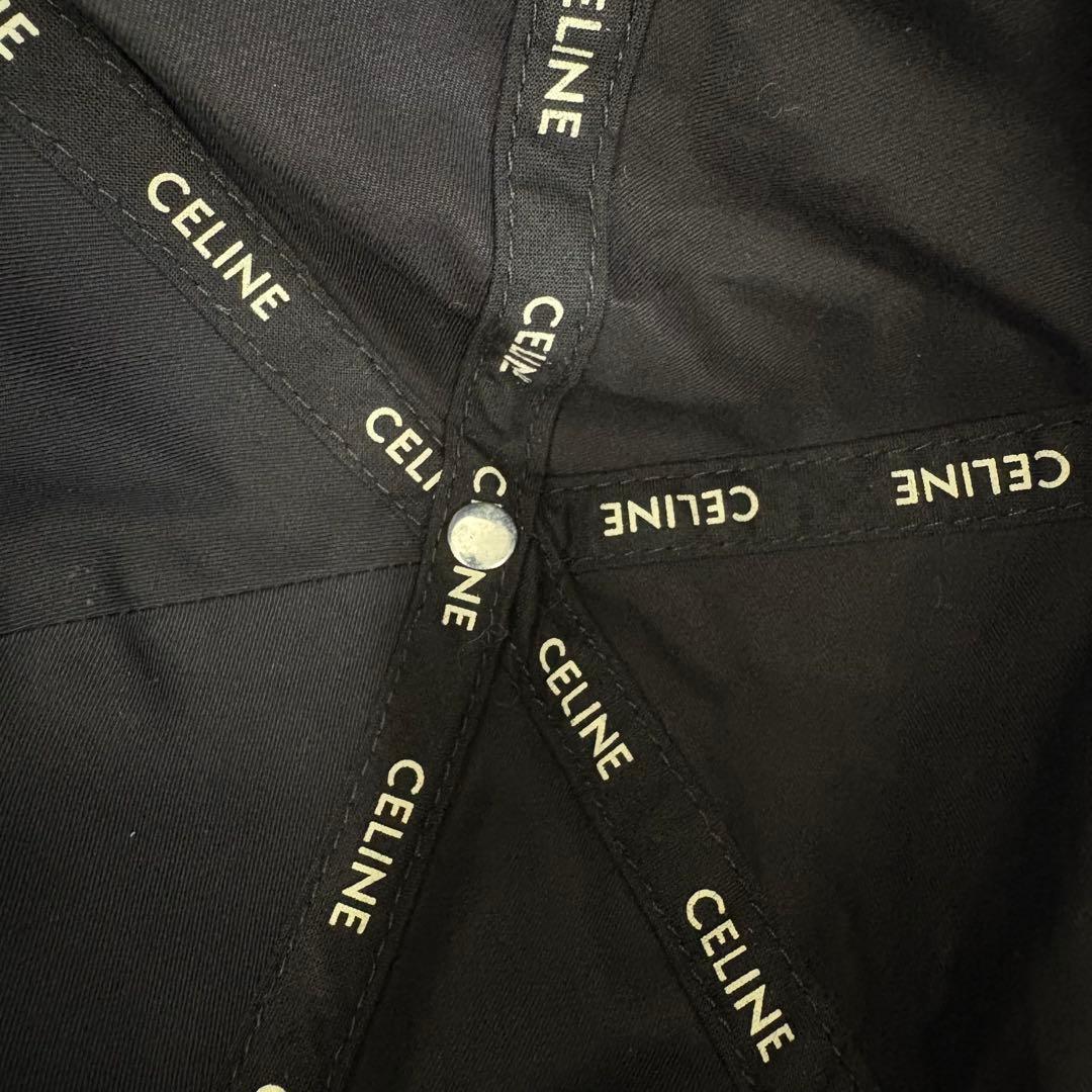 美品 CELINE セリーヌ トリオンフ キャップ 帽子 ベースボールキャップ