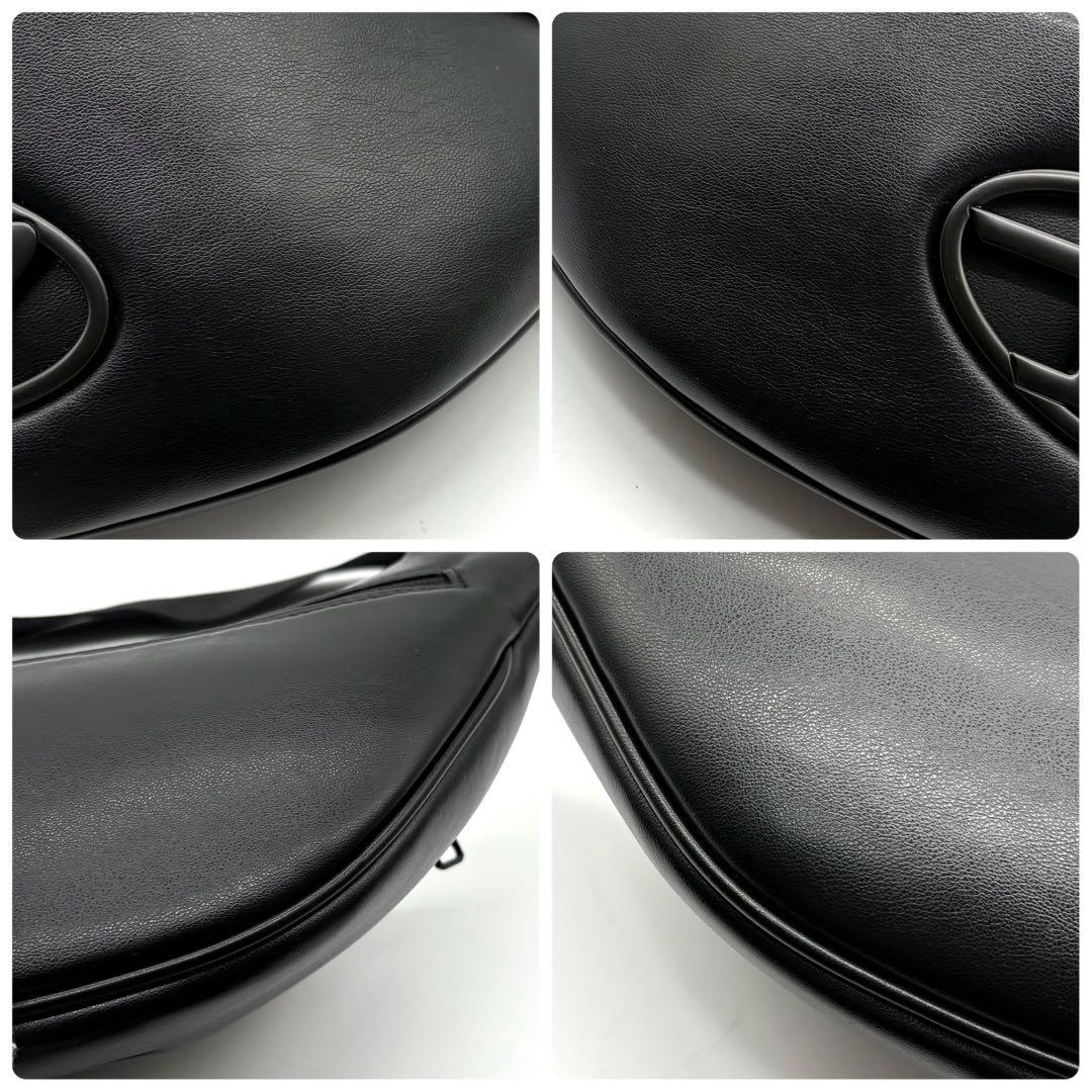 【新品タグ付き】ディーゼル ボディバッグ HOLI-D ブラック オーバルDロゴ