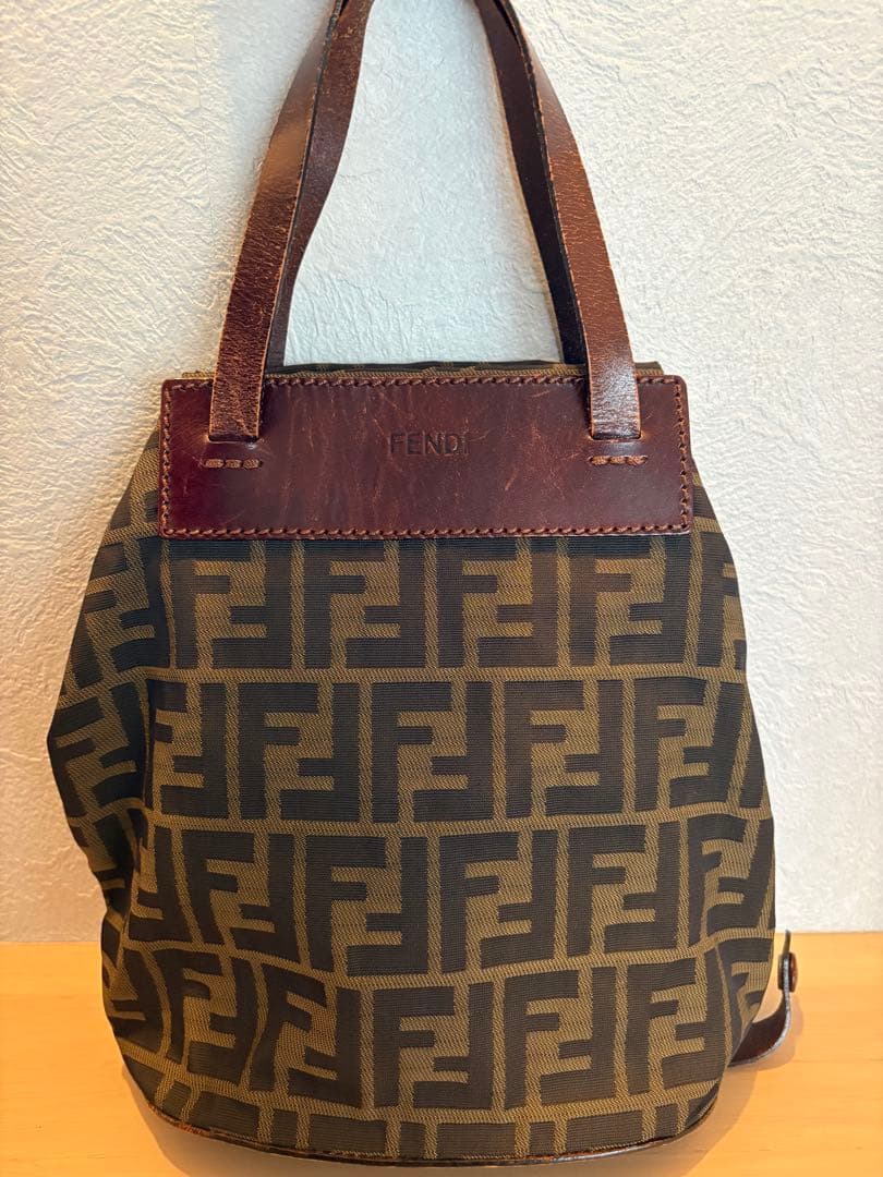 FENDI フェンディ 手提げ鞄　総柄
