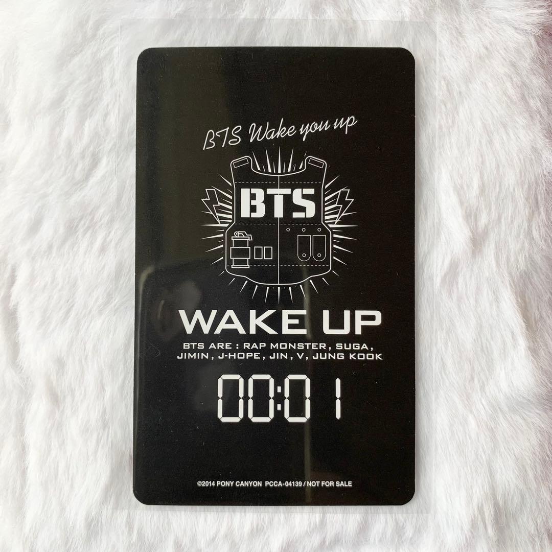BTS ジミン \"WAKE UP\" 初回限定仕様 特典 トレカ