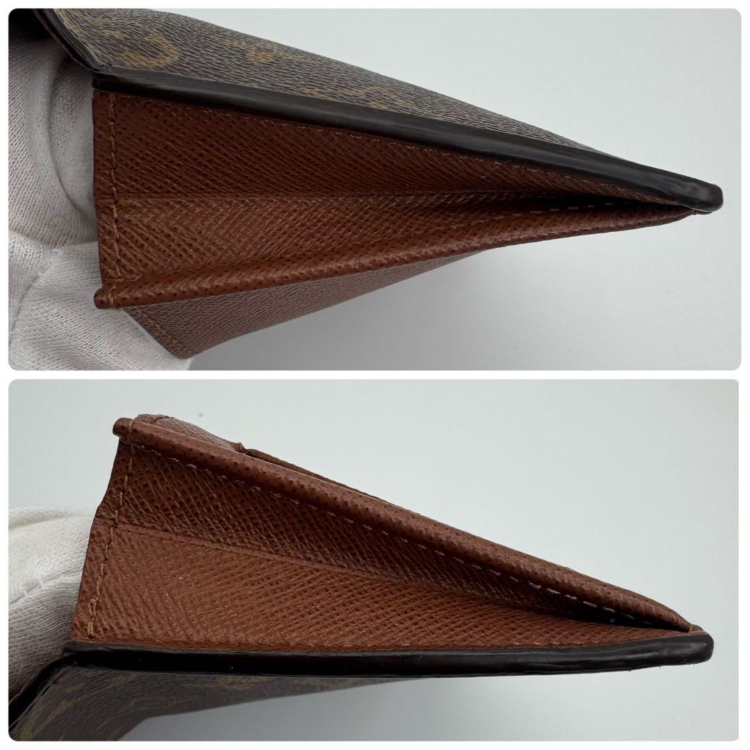 【新型・美品・箱・袋付き】ルイヴィトン　モノグラム　ブラザ　長財布　カード16枚