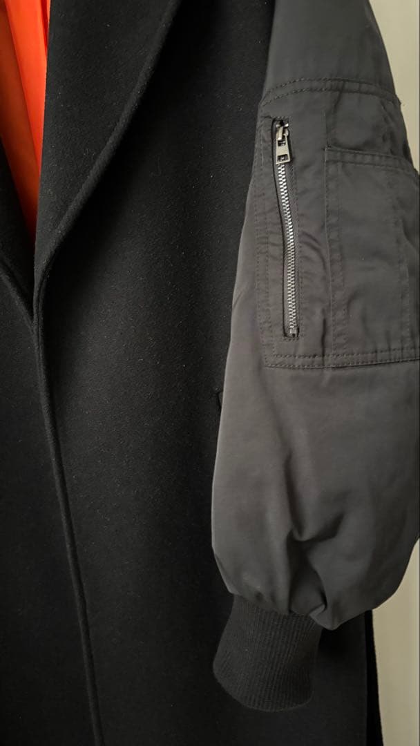 ZARA マッチングボンバーコート