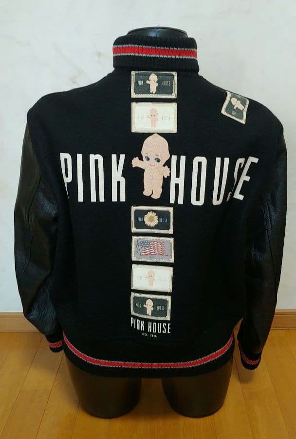 PINK HOUSE（ピンクハウス）ビンテージスタジアムジャンパー 限定コラボ