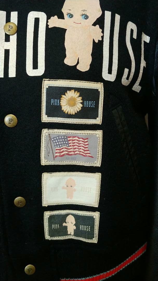 PINK HOUSE（ピンクハウス）ビンテージスタジアムジャンパー 限定コラボ