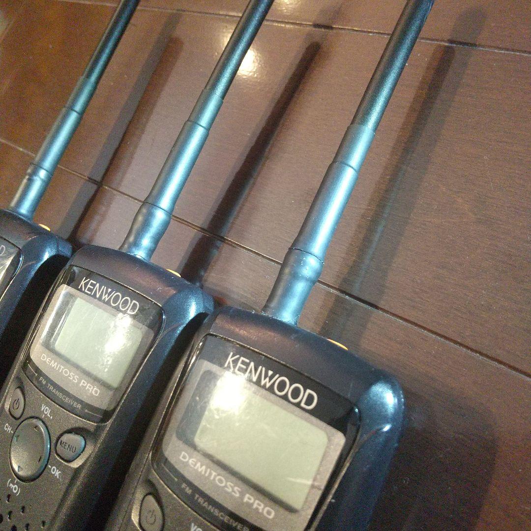 KENWOOD トランシーバー UBZ-BM20R 3台