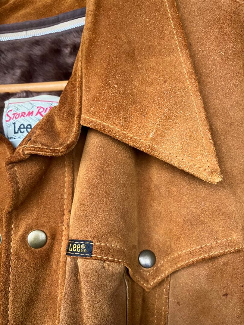 USA製 70s〜80s Lee Storm Rider スエードジャケット