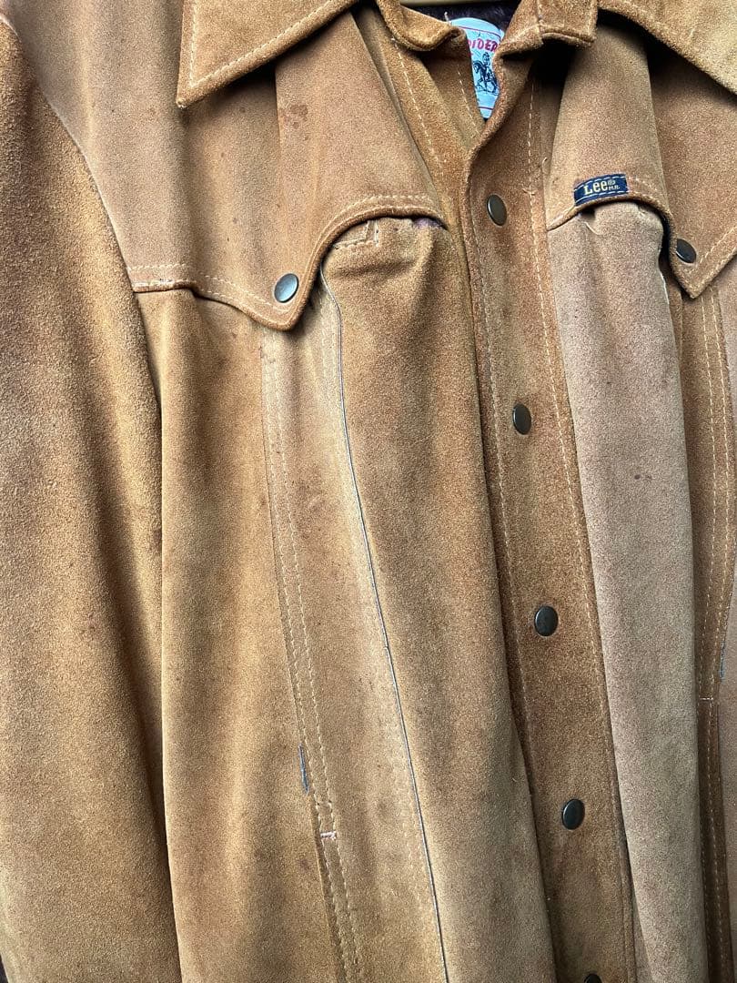 USA製 70s〜80s Lee Storm Rider スエードジャケット