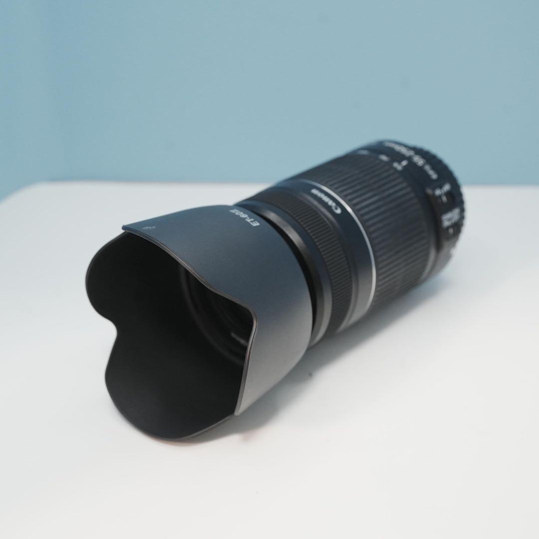 Canon純正 55-250mm 望遠レンズ 極美品 a4802