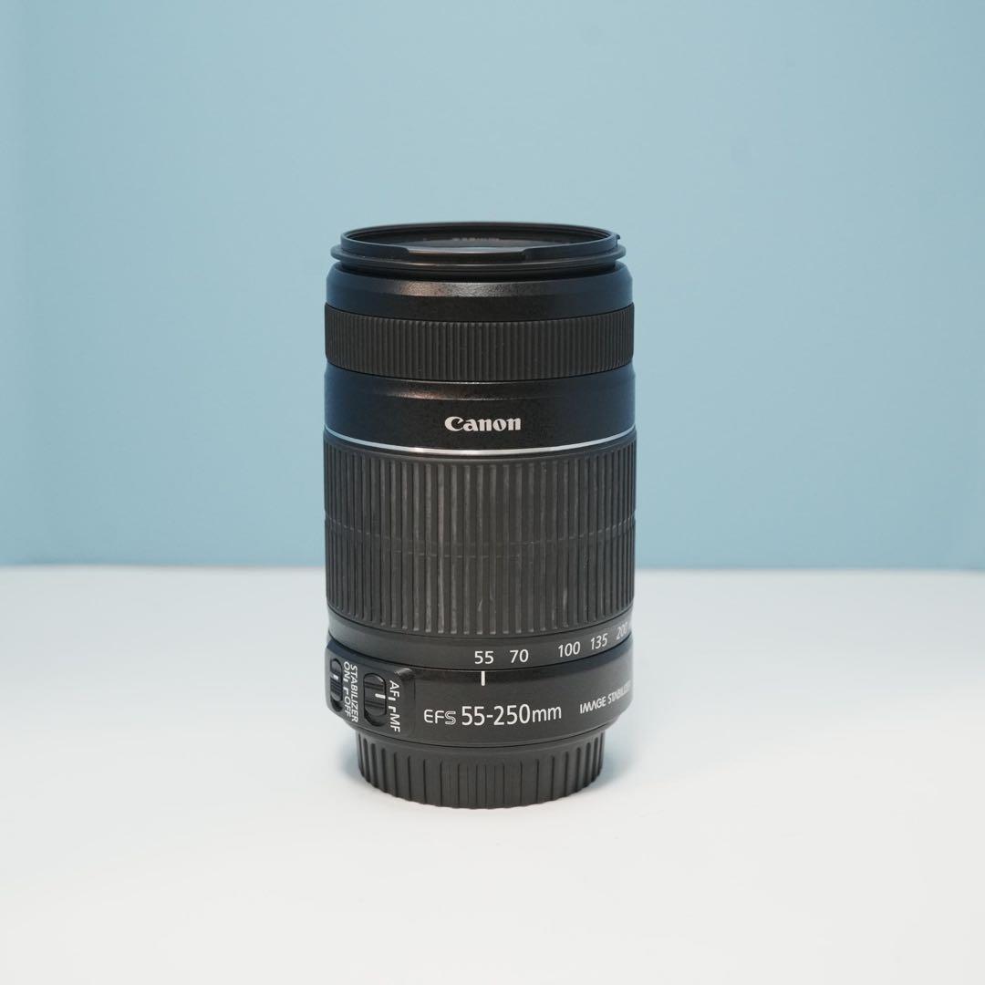 Canon純正 55-250mm 望遠レンズ 極美品 a4802