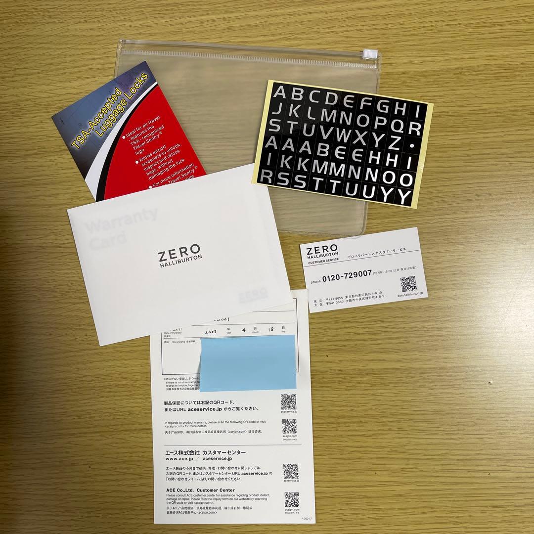 【ZERO HALLIBURTON】軽量スーツケース 機内持ち込み