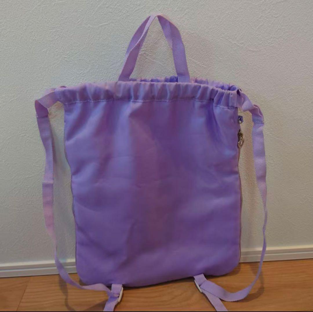 メゾピアノMezzoPiano　大容量リュック(サブバッグ付) 修学旅行