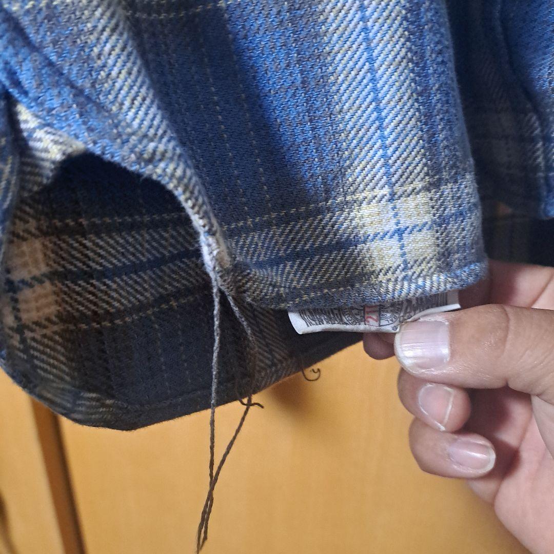 リアルマッコイズ チェック柄ネルシャツ サイズ16