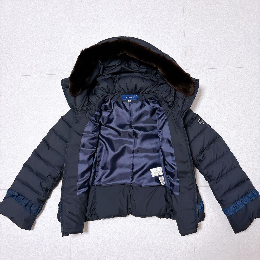 ⭐人気商品⭐エムズグレイシー ダウン ショート 短丈 コート 40 M