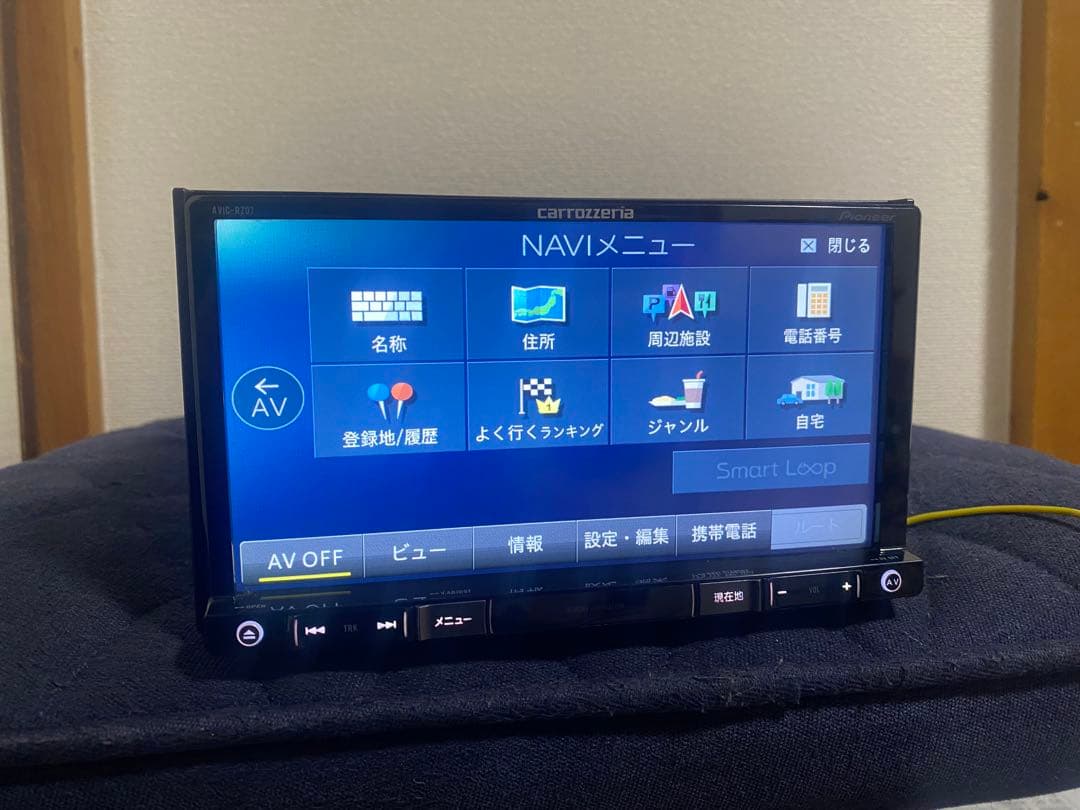 カーナビ carrozzeria AVIC-RZ07