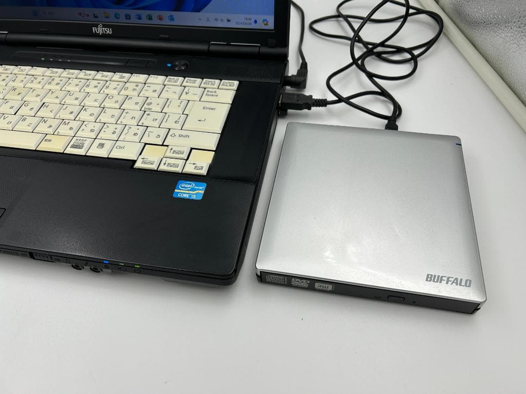 ノートパソコン windows11 オフィス付き core i5 A561/C