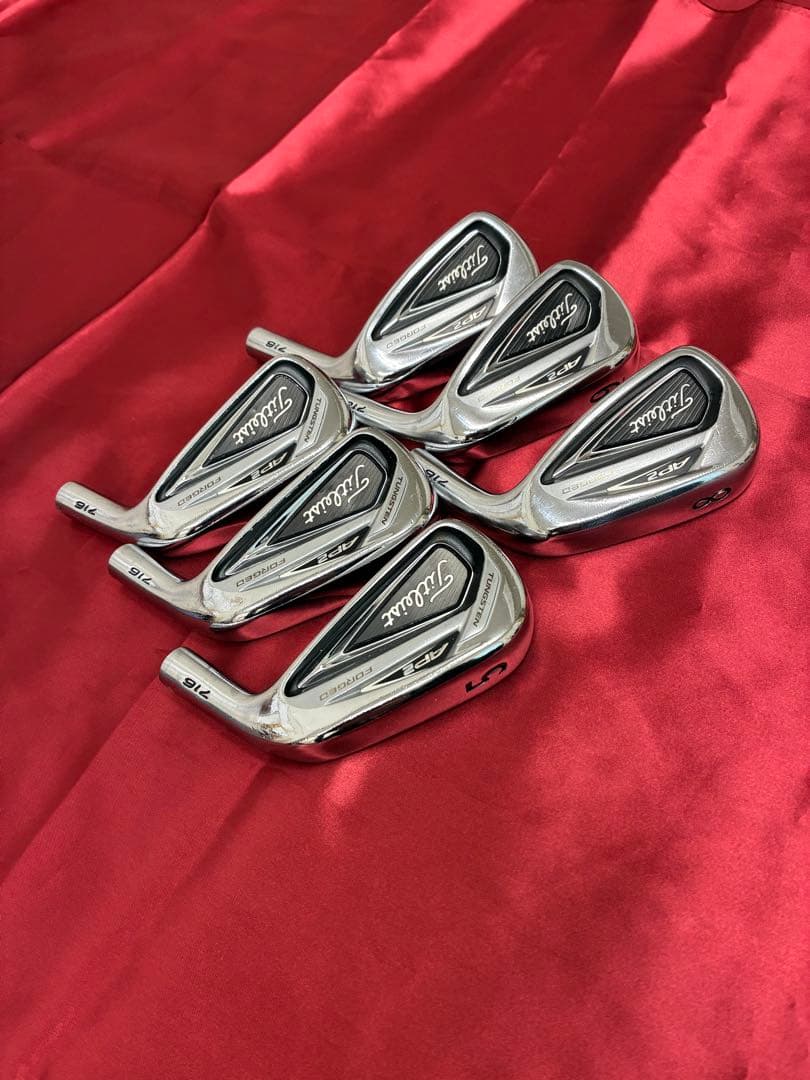 名器　タイトリスト　AP2 716 Forget 5〜Pw ヘッドのみ