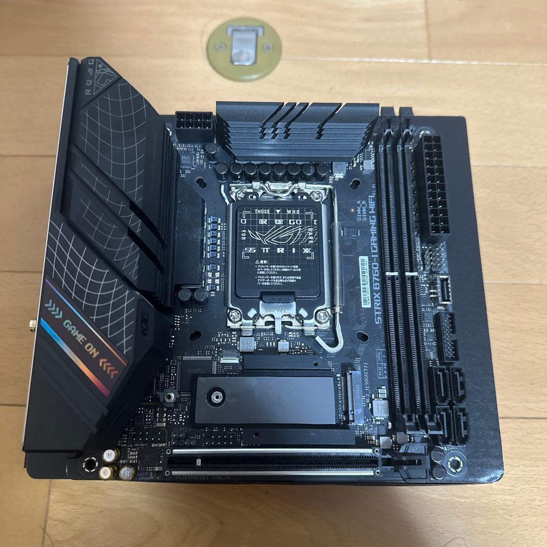 動作確認 ROG STRIX B760-I GAMING WIFI
