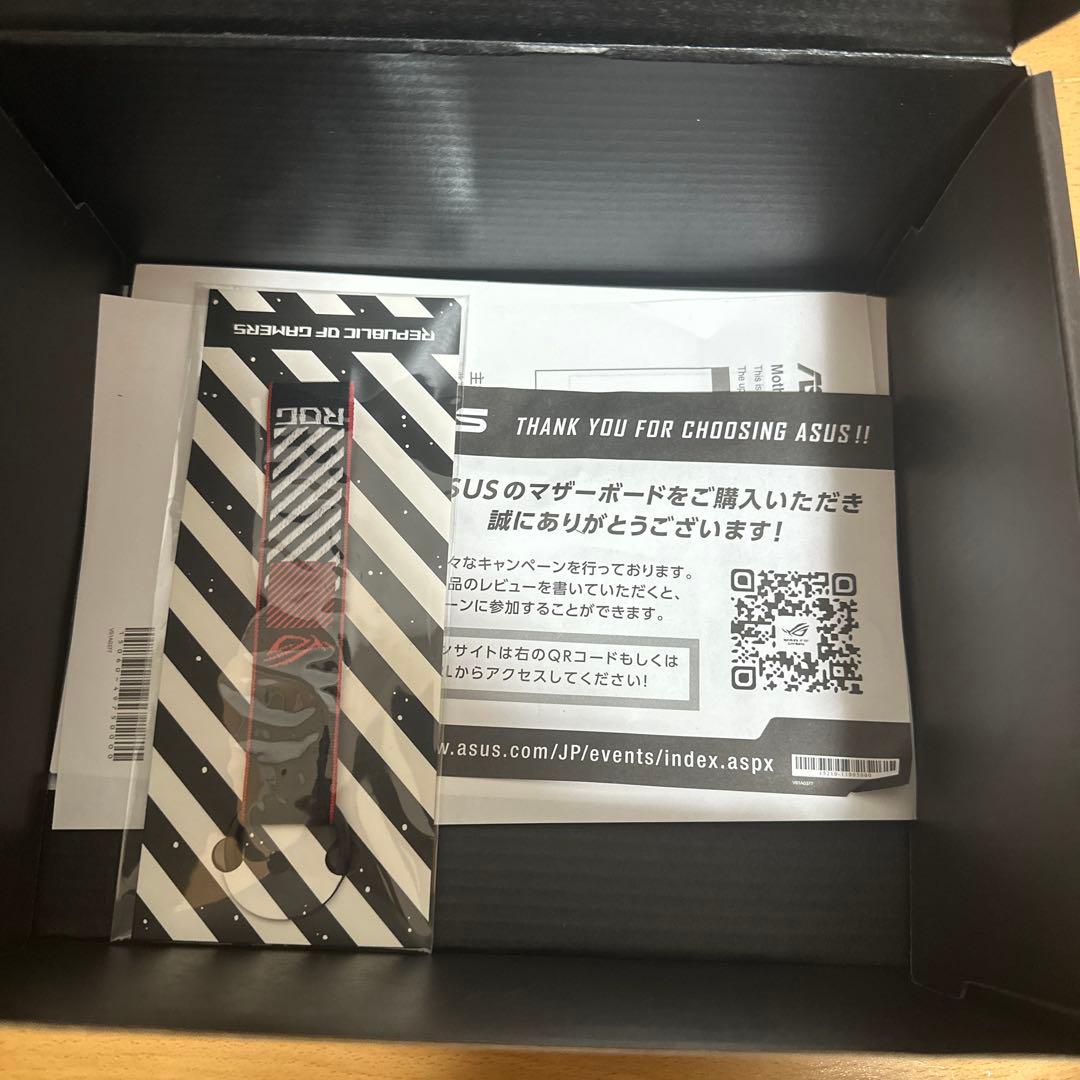 動作確認 ROG STRIX B760-I GAMING WIFI