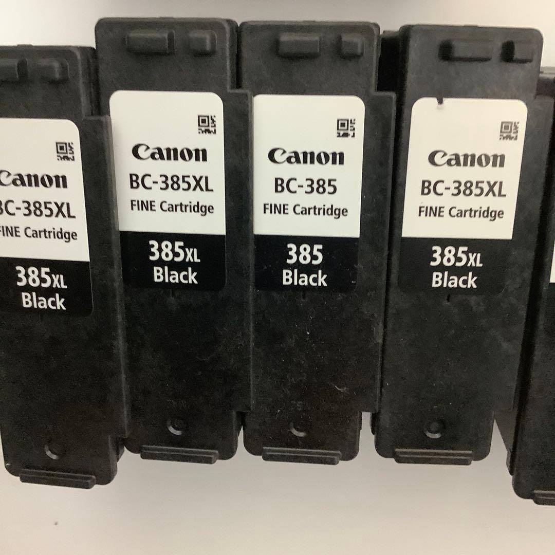 使用済　Canon インクカートリッジ BC-386XL/BC-385XL