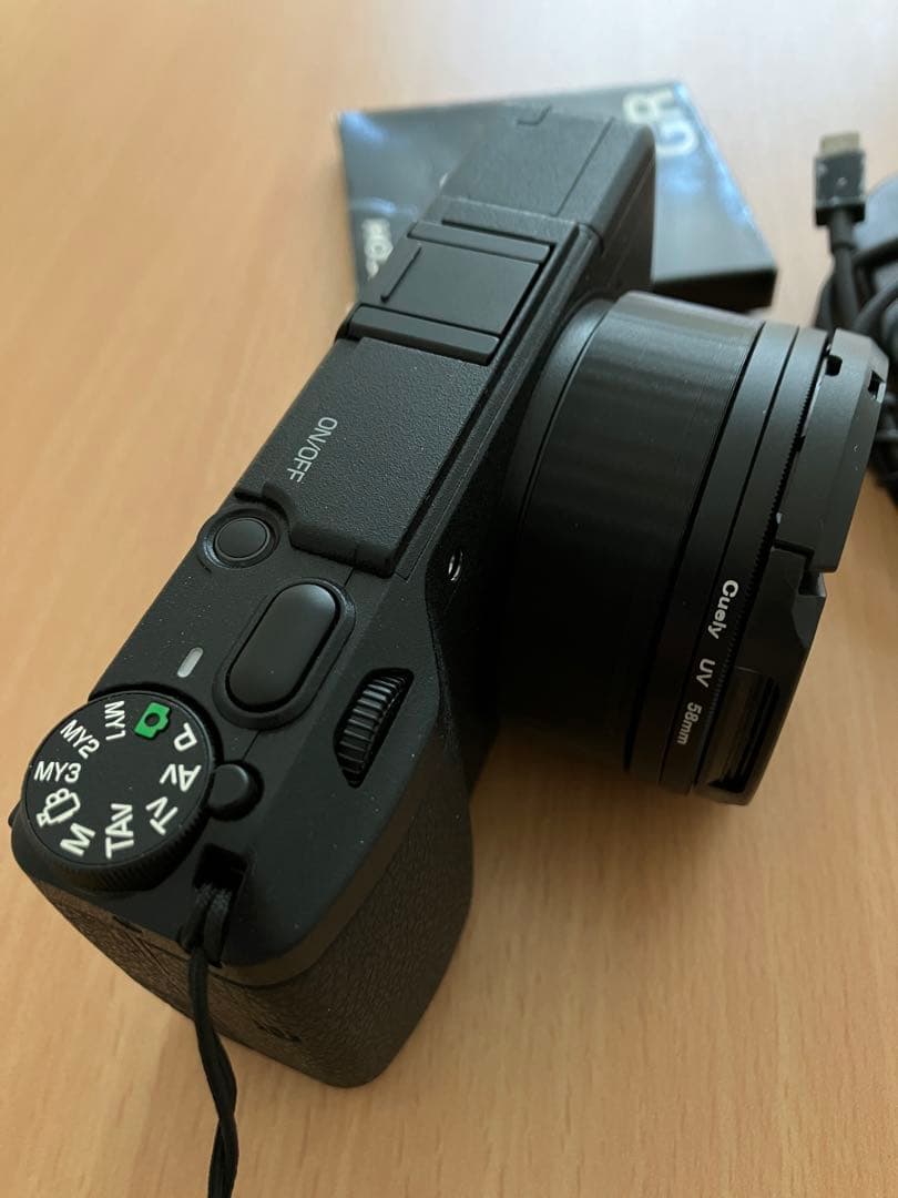 Ricoh GR II 完動美品　カスタマイズレンズチューブ付き　赤いリング