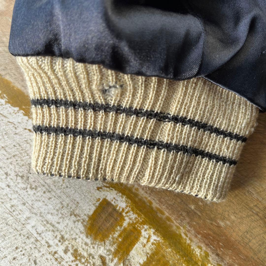 テーラー東洋 スカジャン 鷲　芸者　刺繍 スカジャン リバーシブル　L 漢